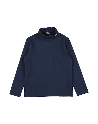 MONNALISA T-shirt Navy blue 93% Cotton, 7% Elastane