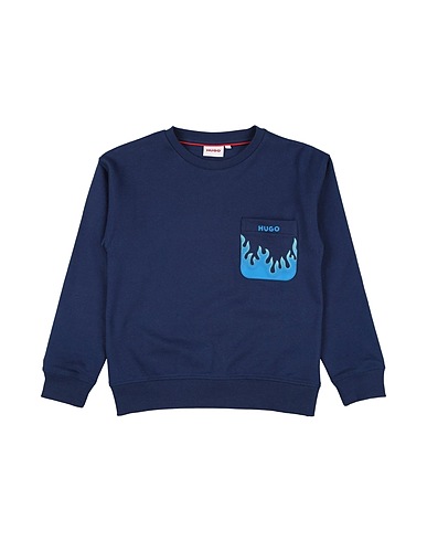 HUGO Sweatshirt BLU 80% Cotton, 20% Polyester