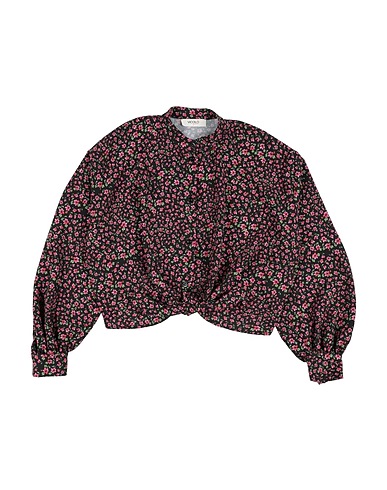VICOLO Patterned shirts & blouses Black 100% Polyester