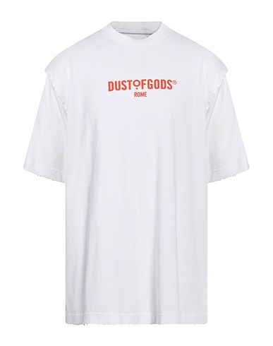 DUST OF GODS Oversize-T-Shirt White 100% Cotton