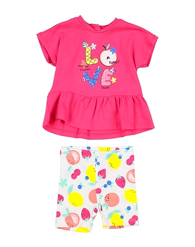 CHICCO Baby co-ord  Fuchsia 95% Cotton, 5% Elastane