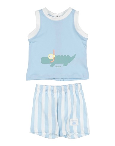 CHICCO Babykleidung-Set  Himmelblau 100% Baumwolle