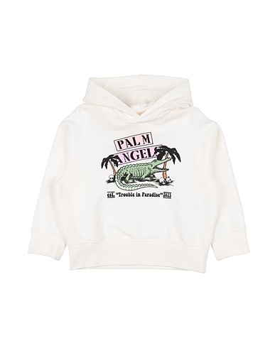 PALM ANGELS Sweatshirt White 100% Cotton, Elastane