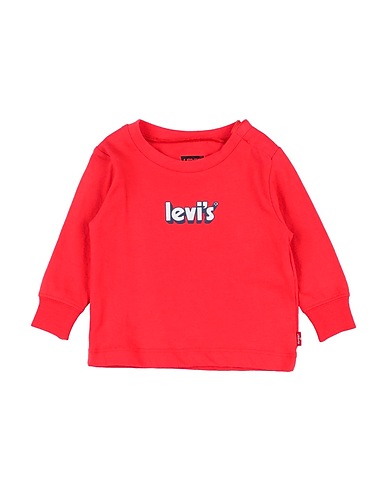 LEVI'S T-shirt Red 100% Organic cotton
