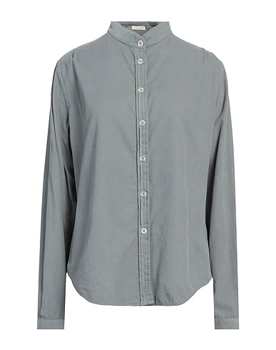 MASSIMO ALBA Camicie e bluse tinta unita Grigio 100% Cotone