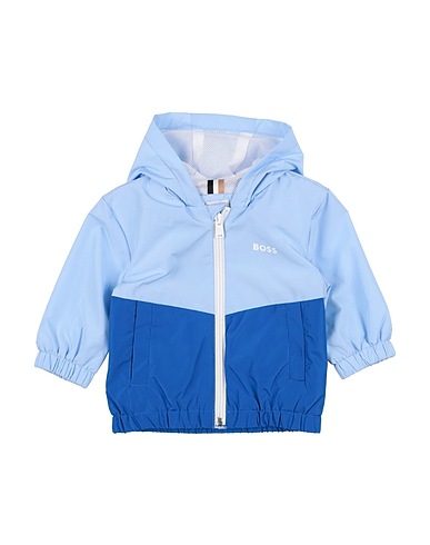 BOSS Jacket Sky blue 100% Polyester