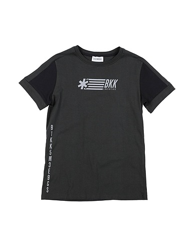BIKKEMBERGS T-shirt Charcoal 100% Cotton