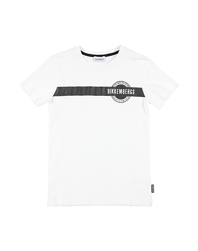 BIKKEMBERGS T-shirt White 100% Cotton