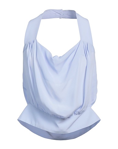 PINKO Top Lilac 70% Acetate, 30% Silk