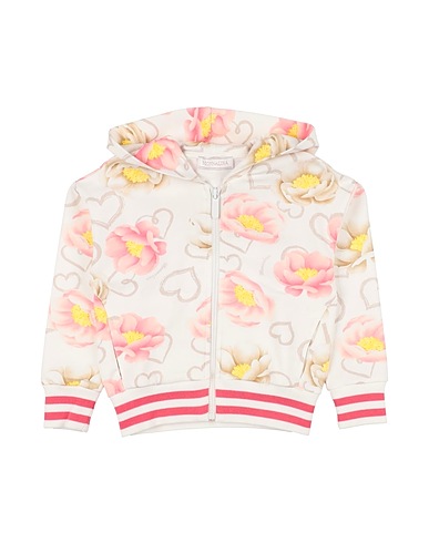 MONNALISA Sweatshirt White 95% Cotton, 5% Elastane