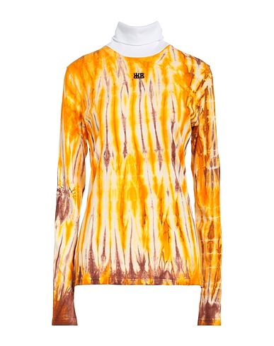 WALES BONNER T-Shirt Mandarine 100% Baumwolle, Elastan