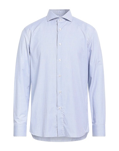 CARUSO Patterned shirt Blue 100% Cotton