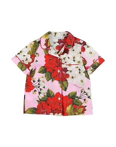 DOLCE&GABBANA Patterned shirts & blouses Red 100% Cotton