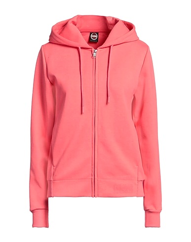 COLMAR Hooded sweatshirt Coral 52% Polyester, 48% Cotton
