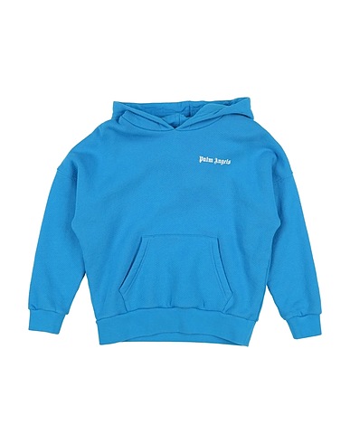 PALM ANGELS Sweatshirt Azure 100% Cotton, Elastane