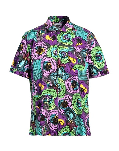 ENGINEERED GARMENTS Patterned shirt Purple 100% Cotton