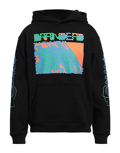 BRAIN DEAD Hooded track jacket  Black 100% Cotton