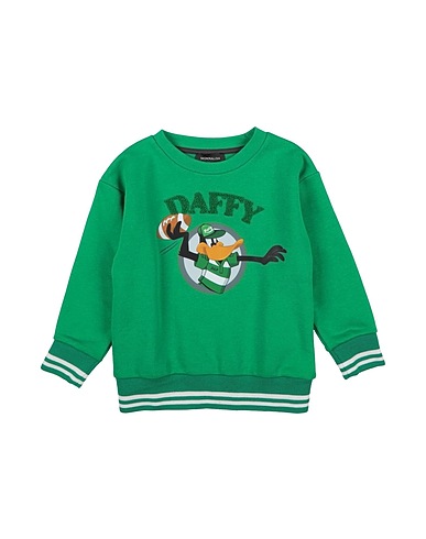 MONNALISA Sweatshirt Green 85% Cotton, 15% Polyester