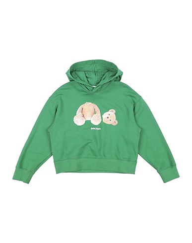 PALM ANGELS Sweatshirt Green 100% Cotton