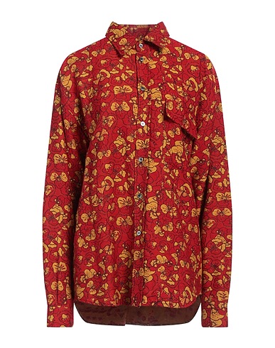 ALESSANDRO ENRIQUEZ Hemden und Blusen mit Blumen 91% Viskose, 9% Polyamid