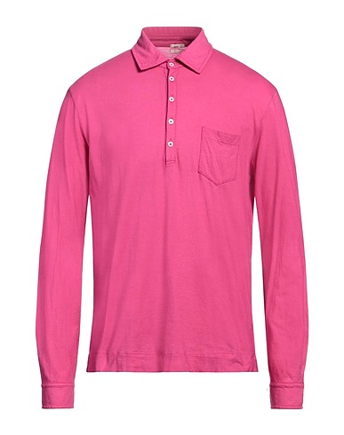 MASSIMO ALBA Poloshirt Magenta 100% Baumwolle
