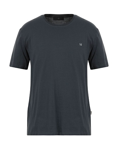 LIU •JO MAN Basic T-Shirt Grau 100% Baumwolle