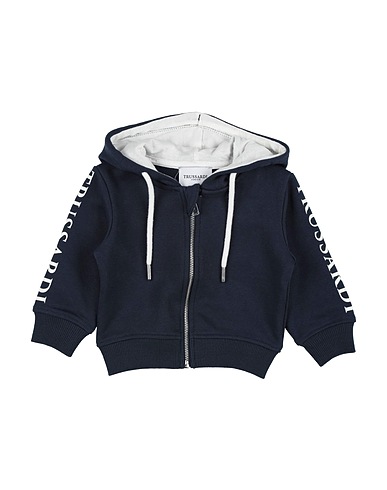TRUSSARDI JUNIOR Hooded sweatshirt Navy 86% Cotton, 14% Polyester