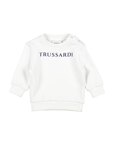 TRUSSARDI JUNIOR Sweatshirt BIANCO 100% Baumwolle