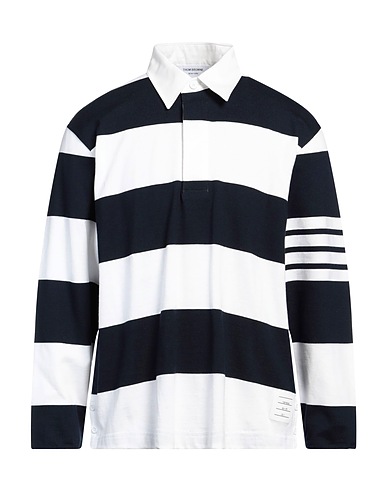 THOM BROWNE Polo shirt White 100% Cotton