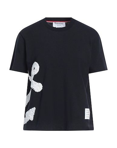 THOM BROWNE T-shirt 100% Cotton, Elastane, Polyamide