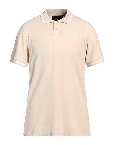 JOHN RICHMOND Polo Beige 100% Cotone