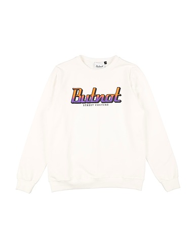 BUT NOT Sweat-shirt Blanc 90% Coton, 10% Élasthanne