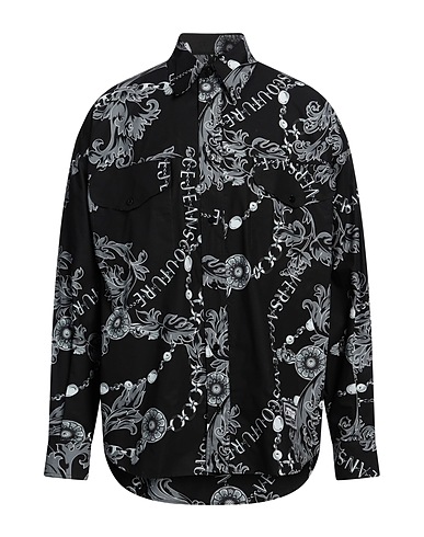 VERSACE JEANS COUTURE Patterned shirt 100% Cotton