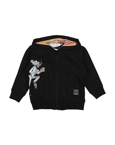 MONNALISA Hooded track jacket 100% Cotton