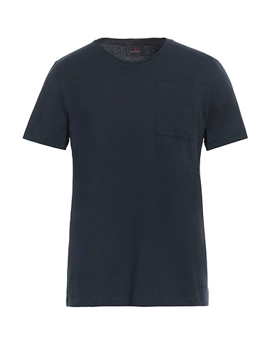 PEUTEREY Basic T-shirt Navy 100% Cotton