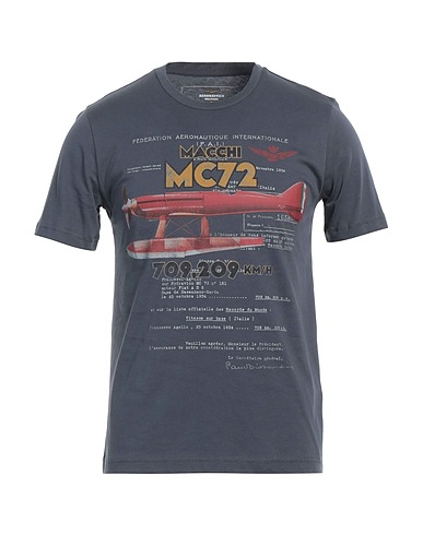 AERONAUTICA MILITARE T-Shirt Blei 100% Baumwolle