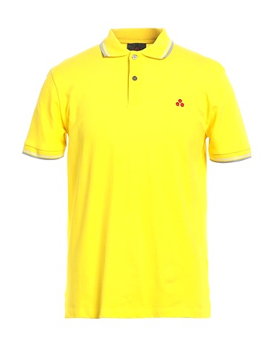 PEUTEREY Polo Jaune 96% Coton, 4% Élasthanne