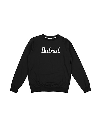 BUT NOT Sweatshirt Black 90% Cotton, 10% Elastane