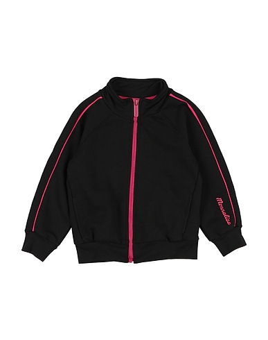 MONNALISA Sweatshirt Black 85% Cotton, 15% Polyester