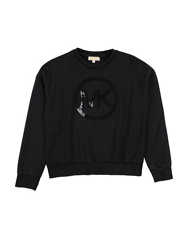 MICHAEL KORS KIDS Sweatshirt Black 95% Cotton, 5% Elastane