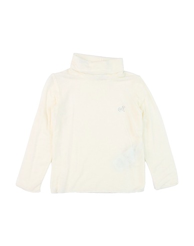 MONNALISA T-shirt Avorio 66% Viscosa, 19% Poliammide, 9% Cachemire, 6% Elastan