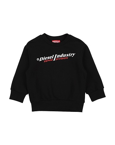 DIESEL Sweatshirt Black 100% Cotton, Elastane