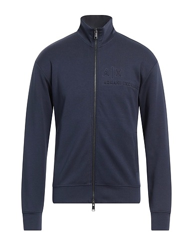 ARMANI EXCHANGE Felpa Blu navy 85% Cotone, 15% Poliestere