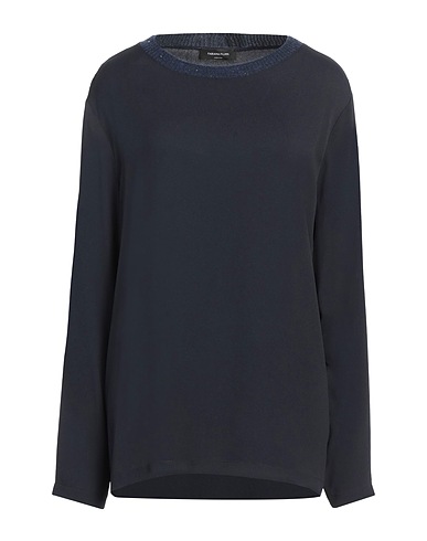 FABIANA FILIPPI Top Midnight blue 57% Acetate, 43% Silk, Virgin Wool, Cashmere, Alpaca wool