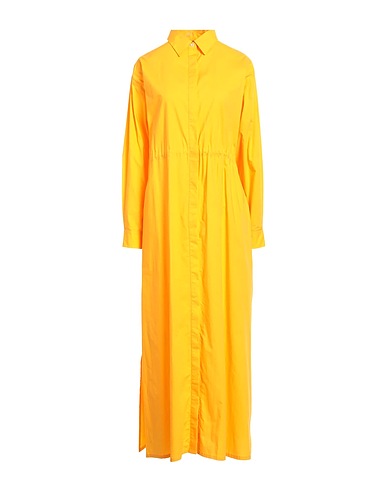 ROBERTO COLLINA Long dress Mandarin 100% Cotton
