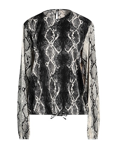 LIVIANA CONTI Top Black 97% Viscose, 3% Elastane