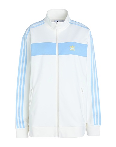 ADIDAS ORIGINALS Sweatshirt BLOCKED TT
 White 59% Cotton, 35% Polyester, 6% Elastane