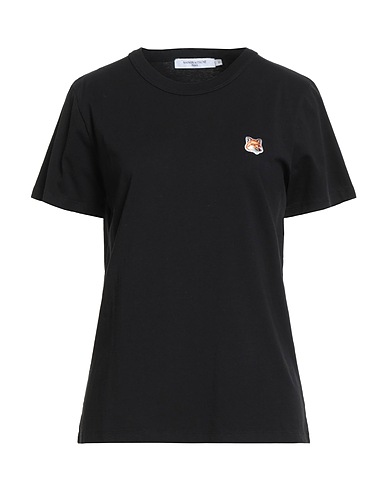 MAISON KITSUNÉ Basic T-shirt Black 100% Cotton