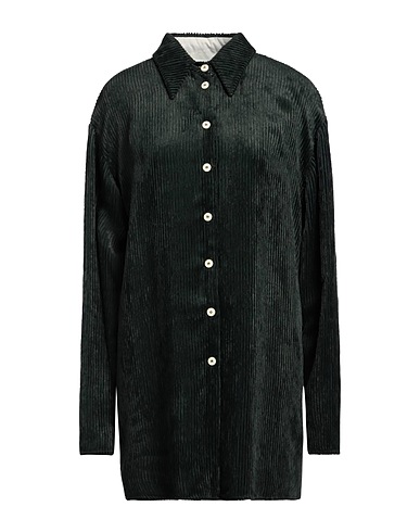 ALYSI TOPWEAR Dark green 100% Viscose