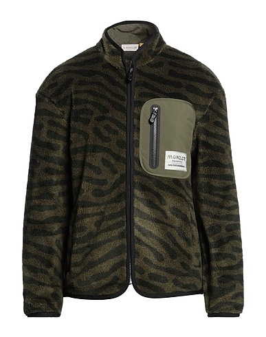 MONCLER x SALEHE BEMBURY TOPS & TEES Military green 58% Polyester, 42% Acrylic